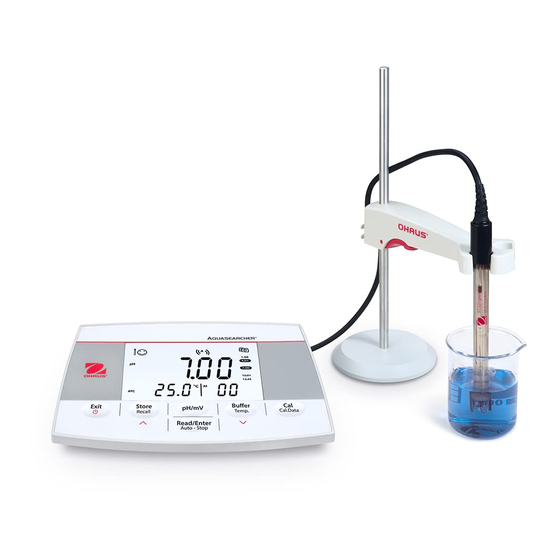 OHAUS AQUASEARCHER AB23PH Quick Start Manual