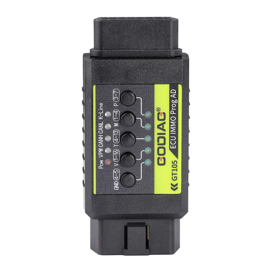 GODIAG GT105 User Manual