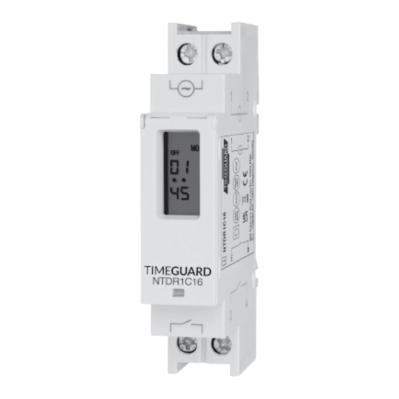 Timeguard NTDR1C16 Quick Start Manual