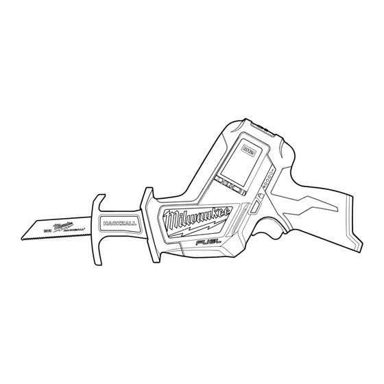 Milwaukee M12 FUEL Hackzall Operator's Manual