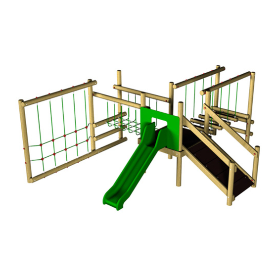 Creative Play CLYDE ACTIVITY CENTRE ROUND Installation Instructions Manual