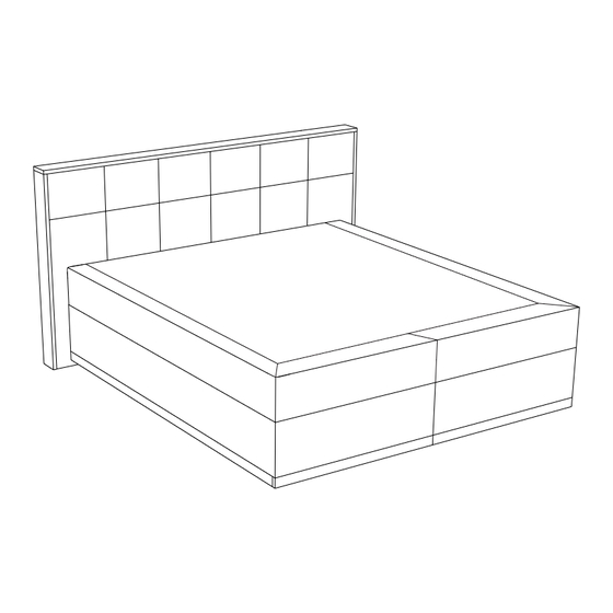 CONFORAMA LEVANA BxB 160x200 Assembly Instructions Manual