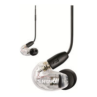 Shure Sound Isolating SE215 User Manual