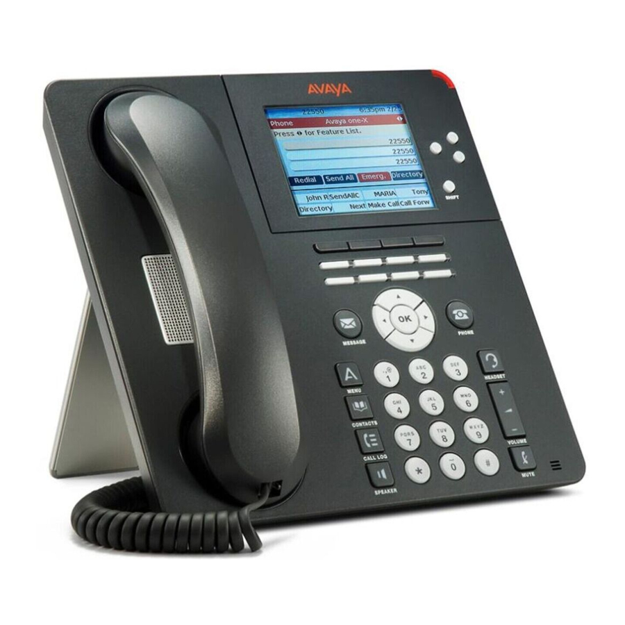 Avaya 9650 Manual