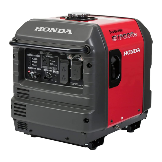 Honda EU3000is Owner's Manual