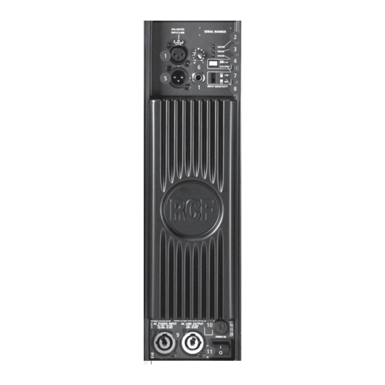 RCF NX L24-A Manual