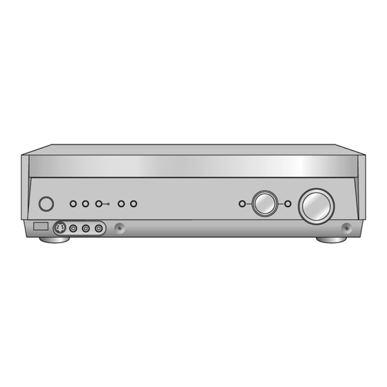 Panasonic SA-XR58E Manuals