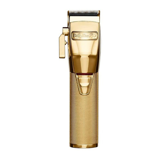 BaBylissPro GOLDFX B870GA Operating Instructions Manual