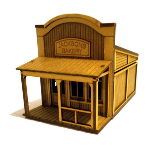 BLOTZ Old West Store 8 Assembly Instructions Manual