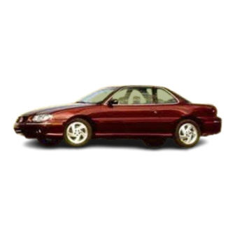 Pontiac 1997 Grand Am Owner's Manual
