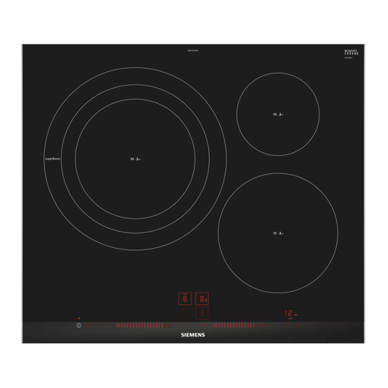 Siemens iQ300 EH LD Series Instruction Manual