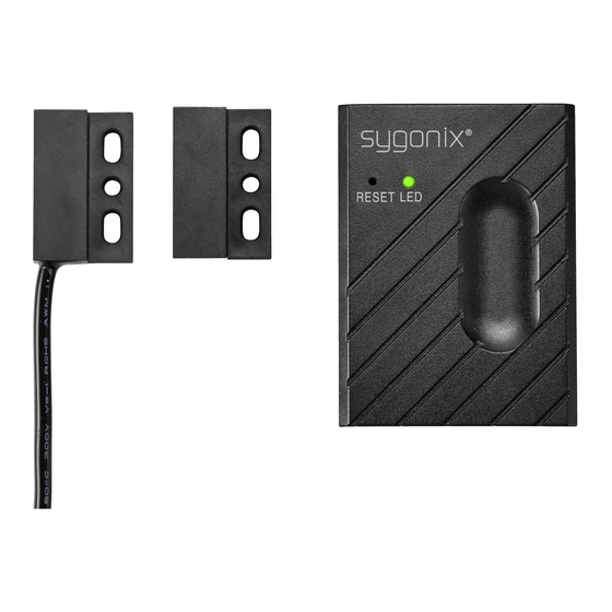 User Manuals: Sygonix 2443708 Garage Door Controller