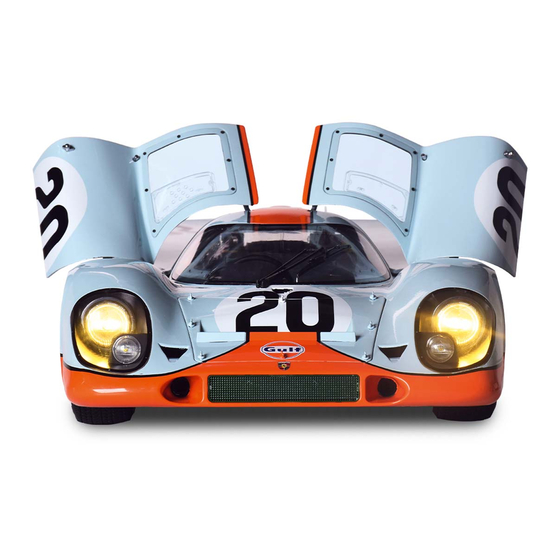 Agora Models STEVE MCQUEEN'S ICONIC PORSCHE 917KH Pack 02 Build Instructions