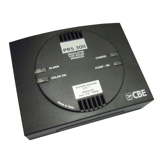 CBE PRS300 BUS User Manual