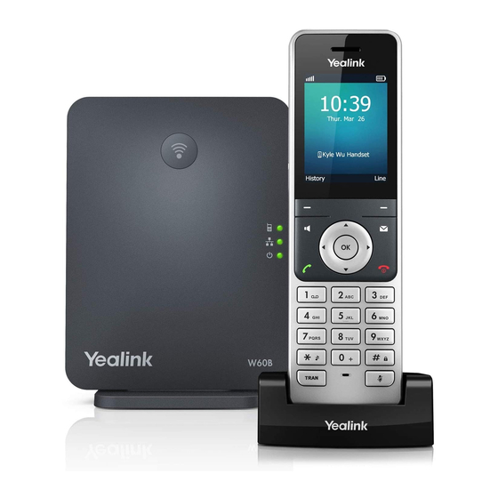 Yealink W60 Quick Start Manual