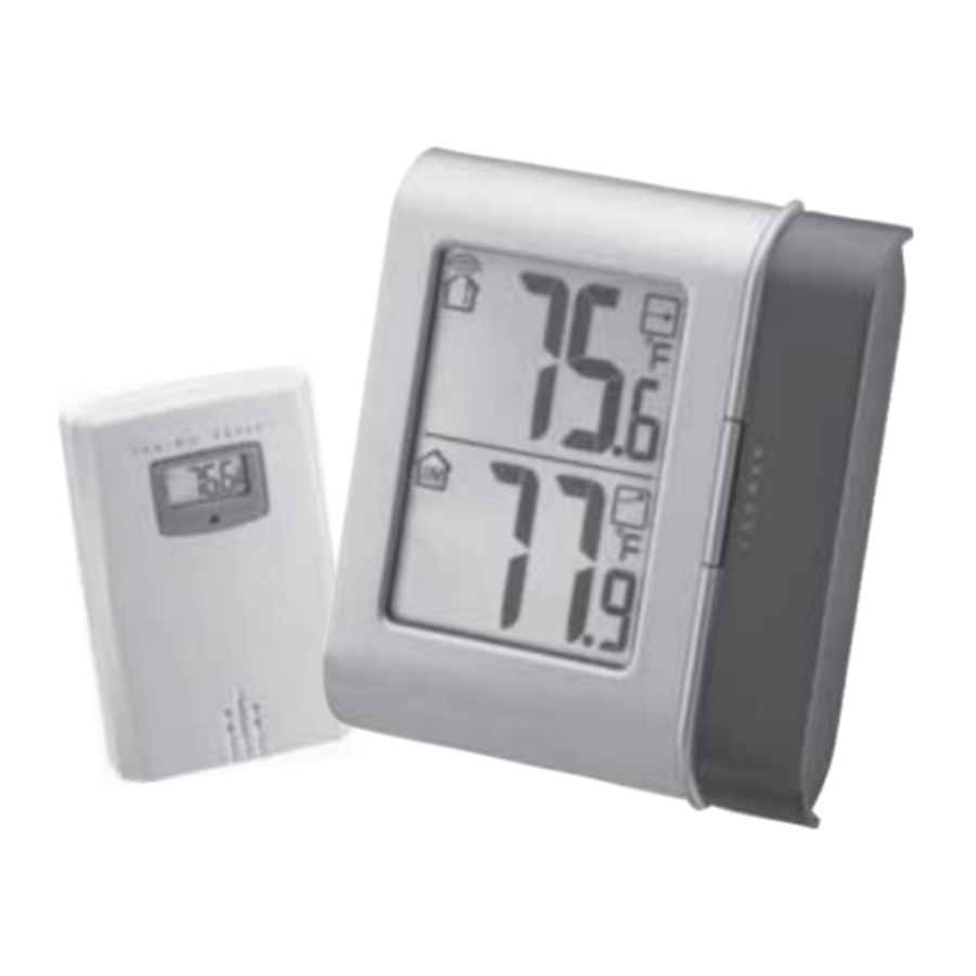 RadioShack 63-1088 - Indoor/Outdoor Wireless Thermometer Manual