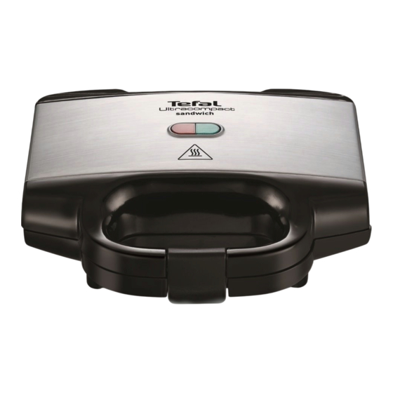TEFAL ultracompact SM155212 Manual