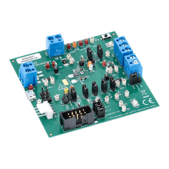 Texas Instruments BQ25638 Series Manuals