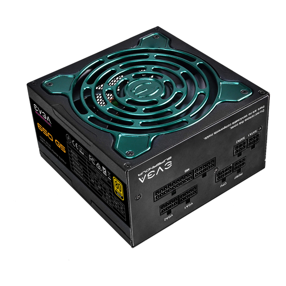 EVGA SuperNOVA 650 G5 Manuals