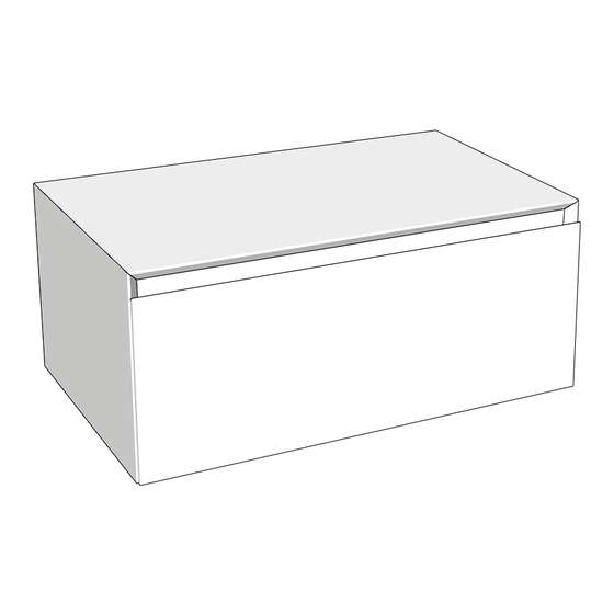 storke MODULO Solitary cabinet Installation Manual