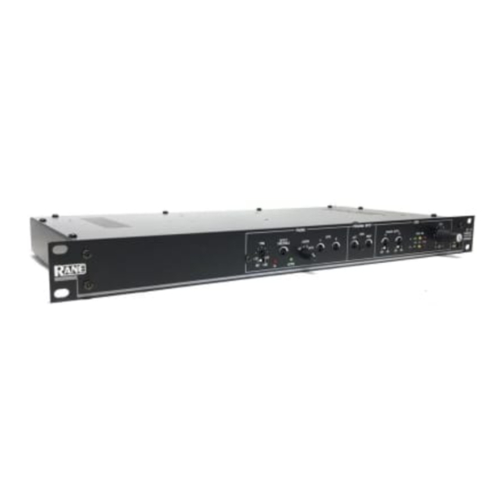 Rane CP 31 Schematic Diagram