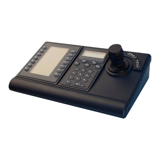 Bosch IntuiKey Keyboard User Manual
