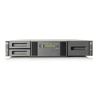 HP StorageWorks MSL2024 Datasheet