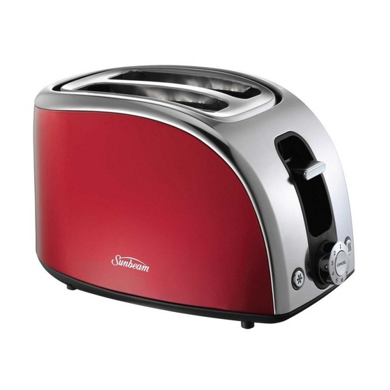 Sunbeam Retro TA5400W Instructions Manual