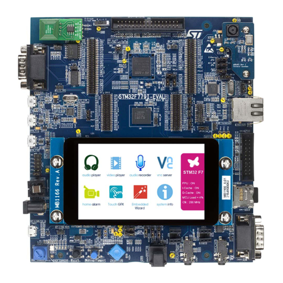 ST STM32F779I-EVAL User Manual