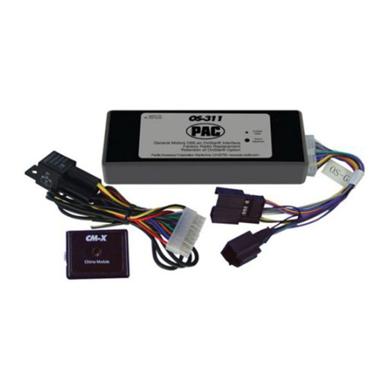 PAC OS-311 Installation Instructions