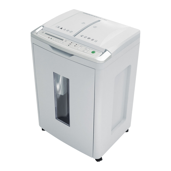 IDEAL SHREDCAT 8283 CC Operating Instructions Manual