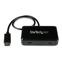 StarTech.com SP122DP2HD Instruction Manual