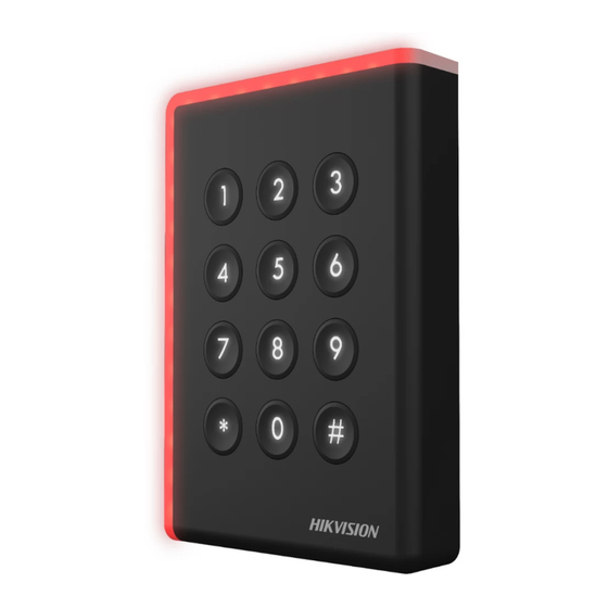 HIKVISION DS-K1108ADK User Manual