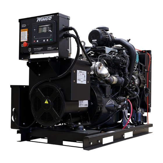 Winco DE30F4 4 Series Installation And Operator's Manual