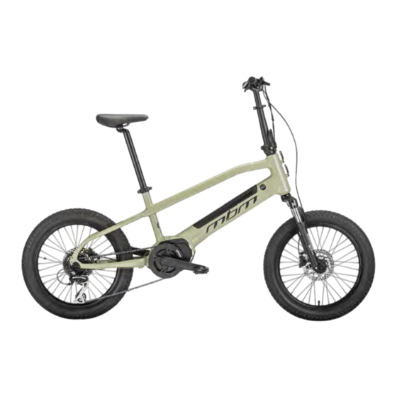 MBM FUNK CROSS 20 User Manual