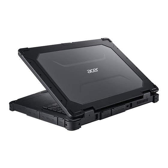 Acer EN715-51W Rugged Laptop Manuals