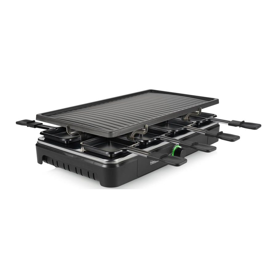 Tristar RA-2728 - Raclette Grill Manual