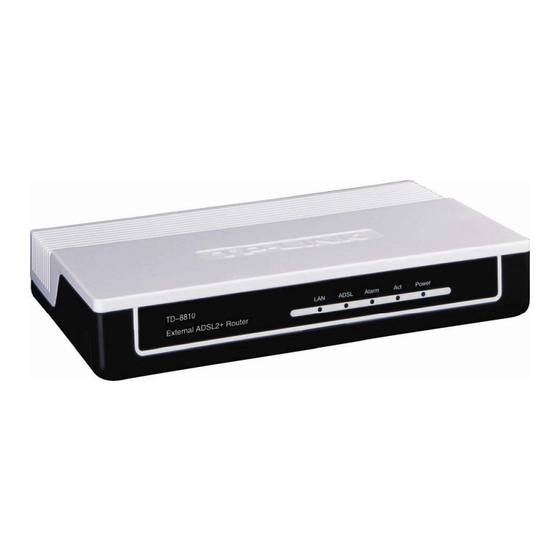 TP-Link TD-8810 User Manual