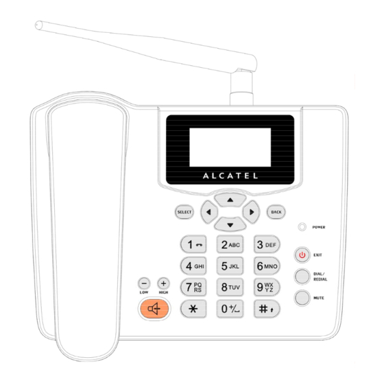 Alcatel one touch CF100C User Manual
