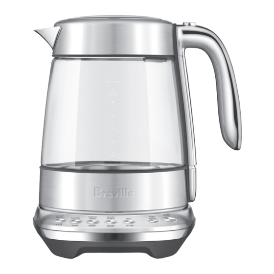 Breville Smart Crystal Luxe BKE855 Series Manuals