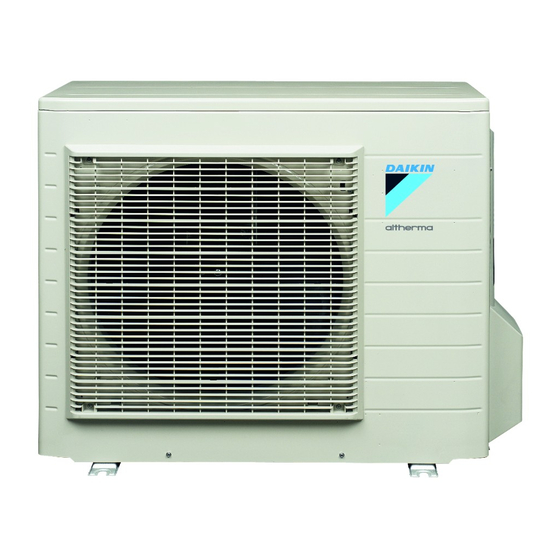 Daikin ERHQ007BAV3 Installation Manual