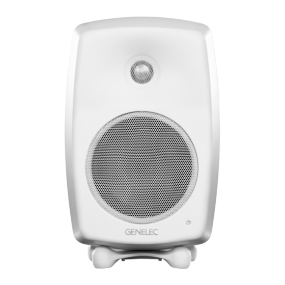 Genelec G Three Operating Manual