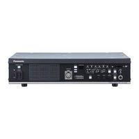 Panasonic AK-UCU600E Operating Instructions Manual