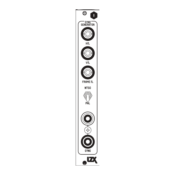 LZX Industries Cadet Series Owner's Manual