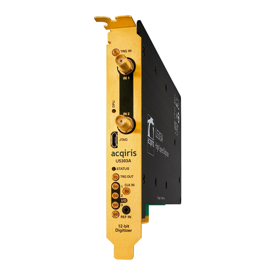Acqiris U5303A User Manual