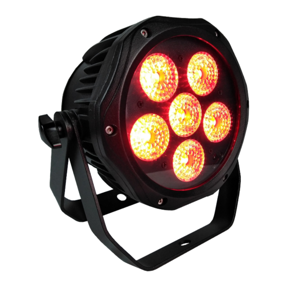 Event Lighting PRO PAR PAR6X12OB User Manual