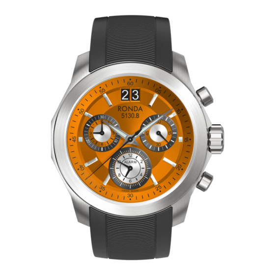Ronda startech 5040.B Technical Instructions