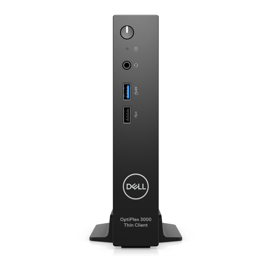 Dell Wyse 3000 Series Quick Start Manual