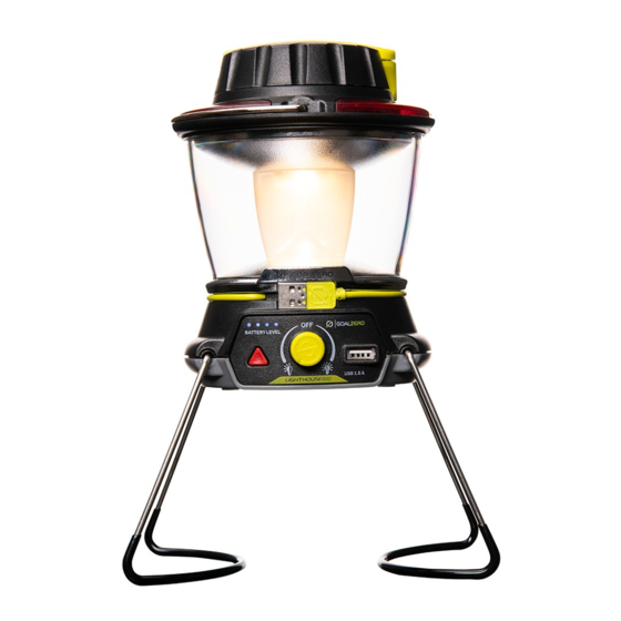 Goalzero Lighthouse 600 User Manual