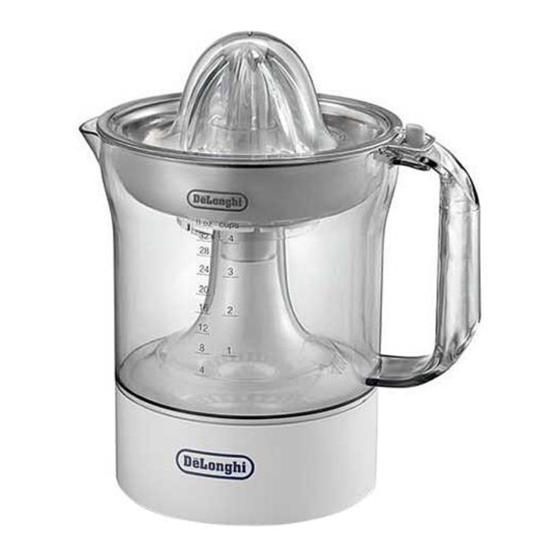 DeLonghi DJE281 Instructions For Use Manual